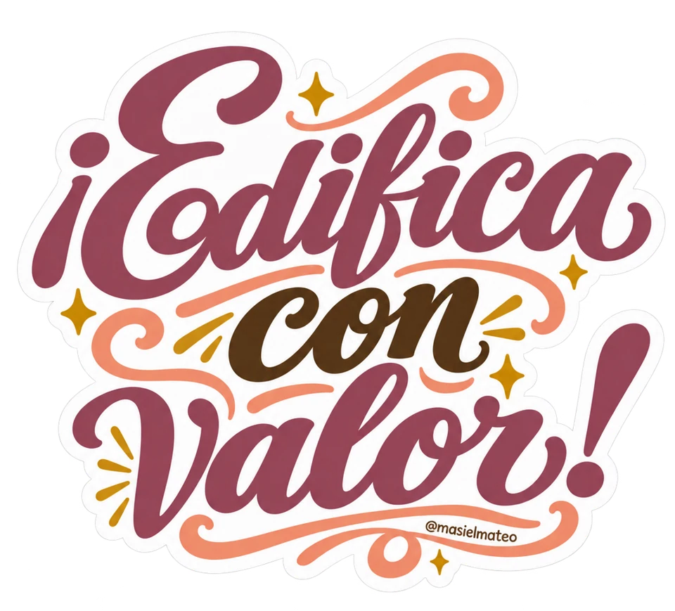 ¡Edifica con valor!
